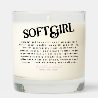 SOFTGIRL Affirmations Candle