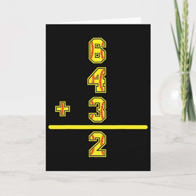 Softll 6 4 3 Double Play Turn Two  Card (Front)