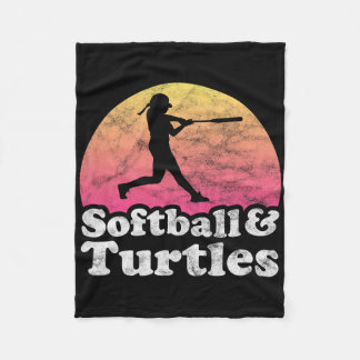 Softll And Turtles Women Or Girls Turtle  Fleece Blanket