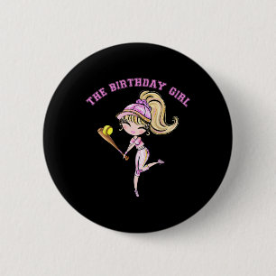 Softll Birthday Girl Party 6 7 8 9 10 11 12 13 14 Button