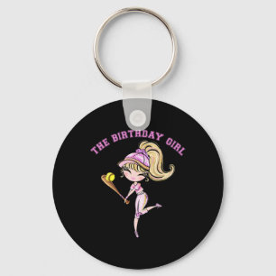 Softll Birthday Girl Party 6 7 8 9 10 11 12 13 14 Keychain