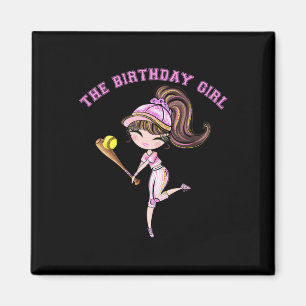 Softll Birthday Girl Party 6 7 8 9 10 11 12 13 14  Magnet