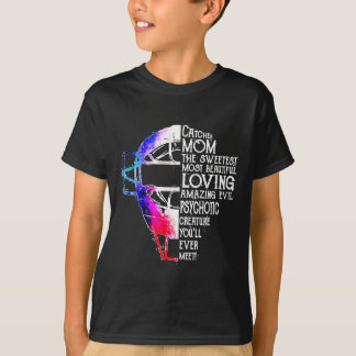 Softll Catcher-mom The Sweetest Mother's Day Costu T-Shirt