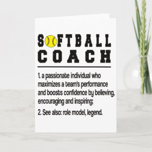 Softll Coach Definition Softll Coaching Card