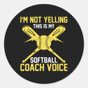 Softll Coaching Voice - Istant Coach Softll Classic Round Sticker