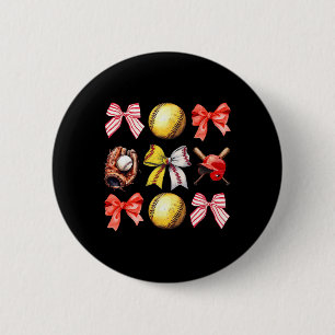 Softll Coquette Bow Softll Mama Softll Mom Mothers Button