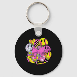 Softll Coquette Bows Game Day Softll Lover _2  Keychain