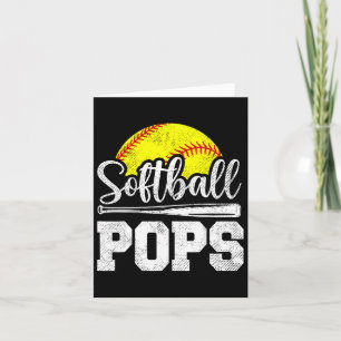 Softll Pops Softll Player Game Day Father&#; s Day Card