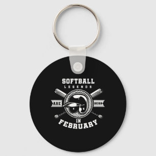Softll Sell Legend Born Player February Gift Keychain