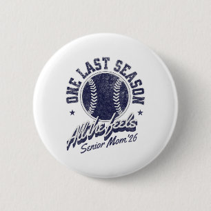 Softll Senior Mom 2026 Distressed Button