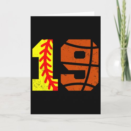 Softll Sketll Number 19 Jersey Funny 19th Birthday