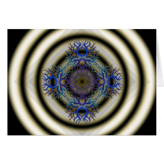 Softly Blue on Monochrome Cards (Front Horizontal)