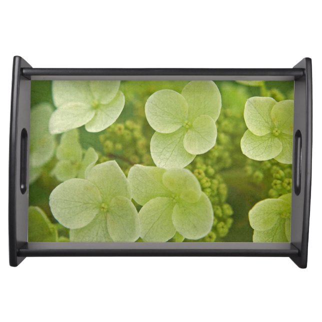 Softly Hydrangeas Serving Tray (Front)