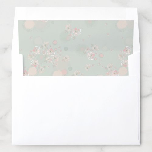 Softness Tea Roses Envelope Liner