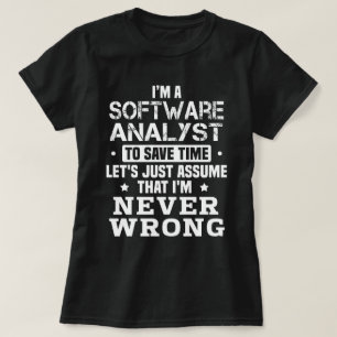 Software Analyst T-Shirt