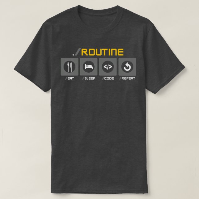 Software Developer Computer Programmer Code Gift T-Shirt (Design Front)