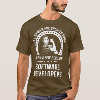 Software Developer for Women Software T-Shirt