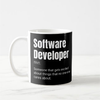 Software Developer Funny Programmer Definition Coffee Mug