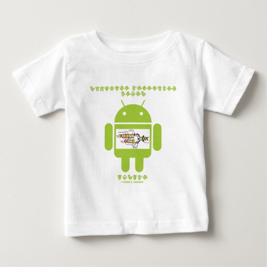 Software Developer Genes Inside (Bug Droid) Baby T-Shirt