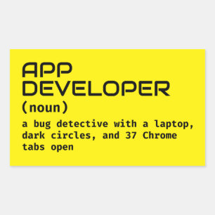 Software Developer Humor Sticker