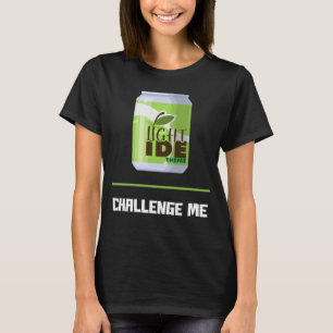 Software Developer Light IDE Theme Challenge Me T-Shirt