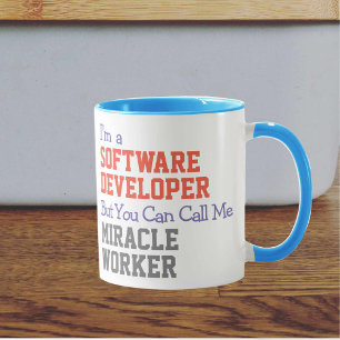 Software Developer Miracle Worker Mug
