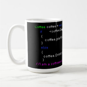 Software Developer PC Coffee Drink Coding Coding E Mug