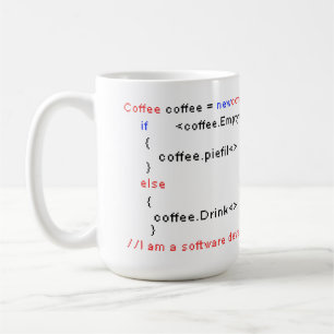 Software Developer PC Coffee Drink Coding Coding E Mug