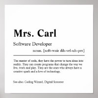 Software Developer Personalized Gift