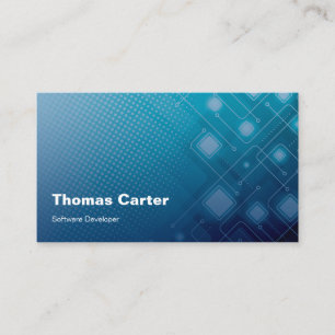 Software Developer Programer International Card