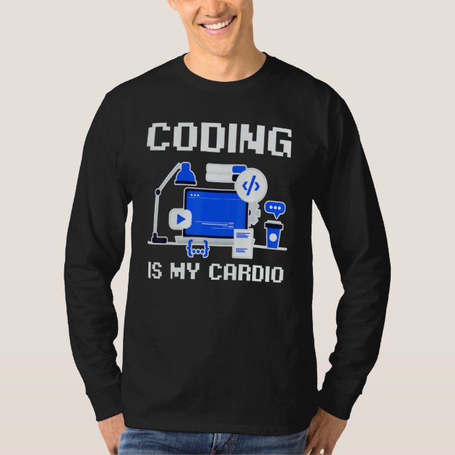 Software Developer Programmer Coder Coding Is My C T-Shirt (Front)