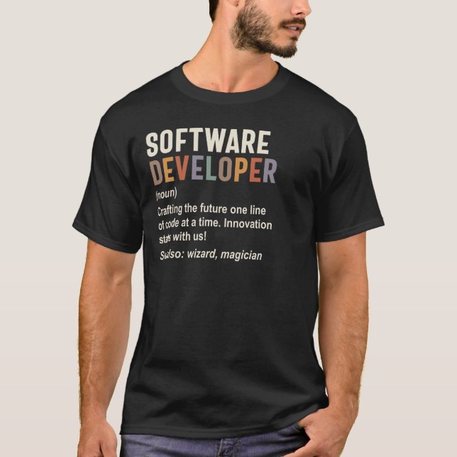 Software Developer T-Shirt (Front)