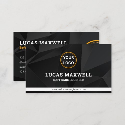 Software Engineer Business Cards Creative