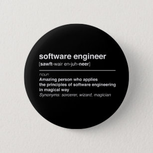 Software engineer button