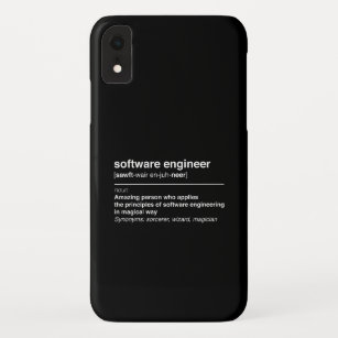 Software engineer iPhone XR case