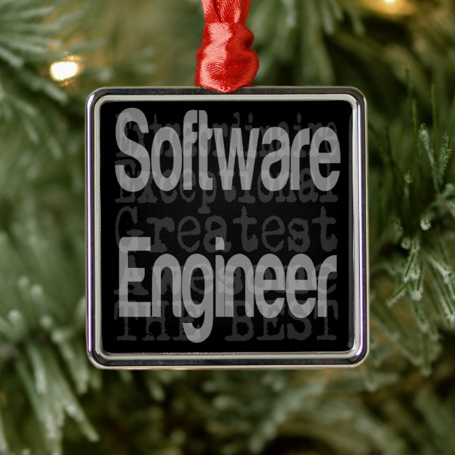 Software Engineer Extraordinaire Metal Ornament (Tree)