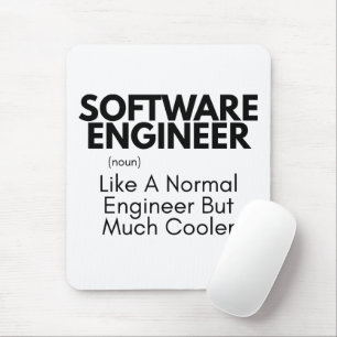 Software Engineer, funny Engineering Mouse Pad