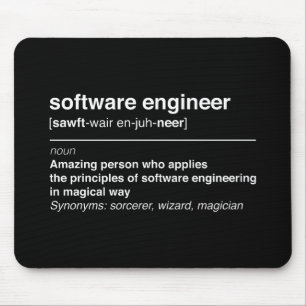 Software engineer mouse pad