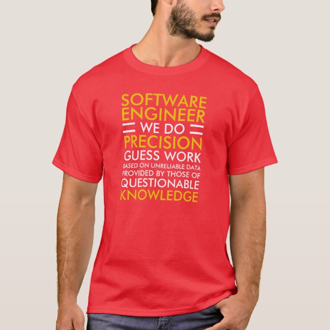 Software Engineer - NETWORK T-Shirt (Front)