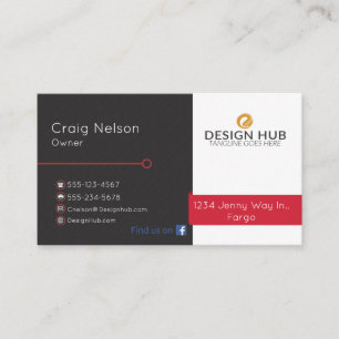 Software Engineer professional business card