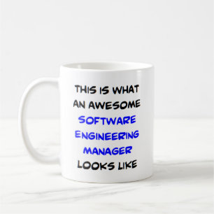 software engineering manager, awesome coffee mug