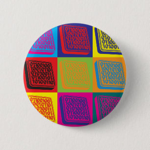 Software Engineering Pop Art Button