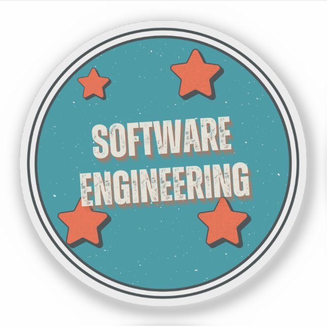 Software Engineering Sticker (Front)