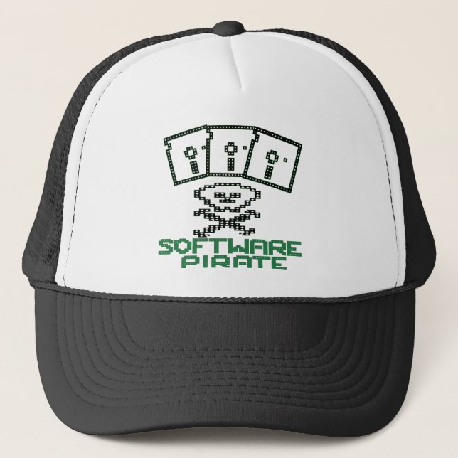 Software Pirate Trucker Hat (Front)