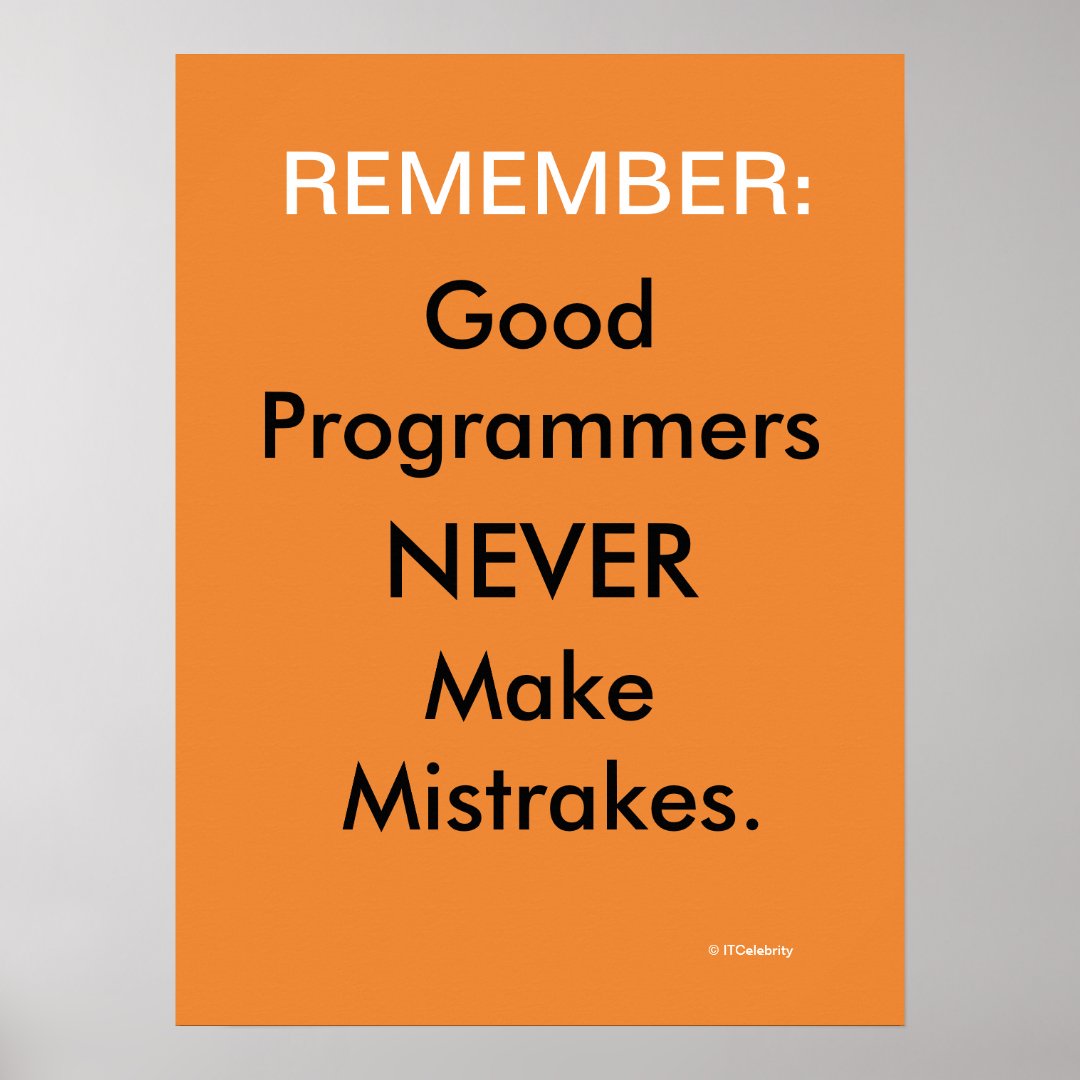 Software Programmer Funny Computer Slogan Joke Poster Zazzle