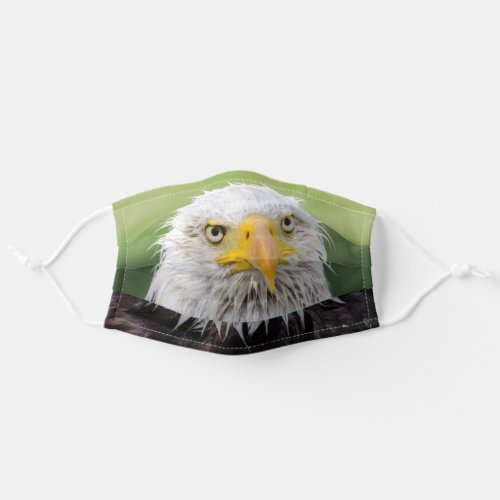 Soggy Bald Eagle Cloth Face Mask with Filter Slot