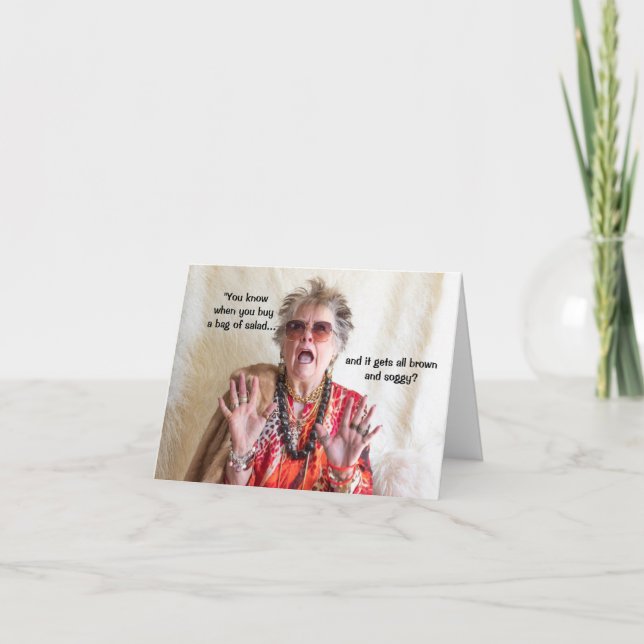 Soggy Salad vs Holiday Cookies Card (Front)