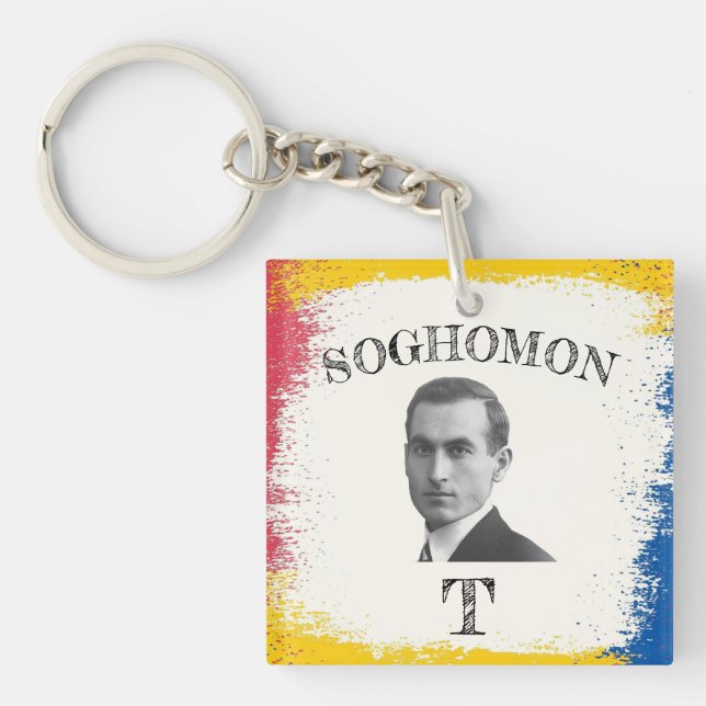 Soghomon T Keychain (Front)