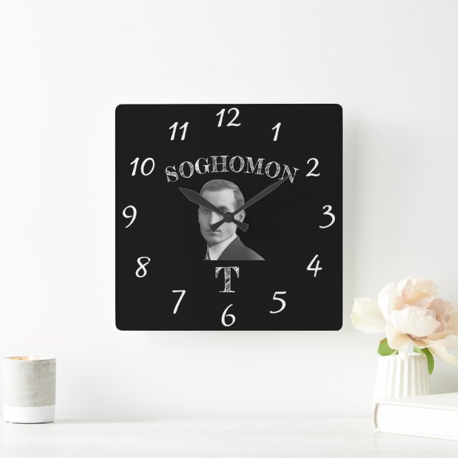 Soghomon T Wall Clock (Home)