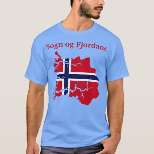 Sogn og Fjordane County Norway T_Shirt